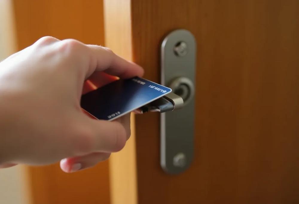 door latch manipulation