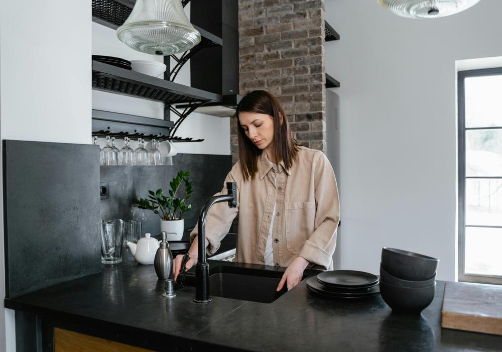 organized kitchen