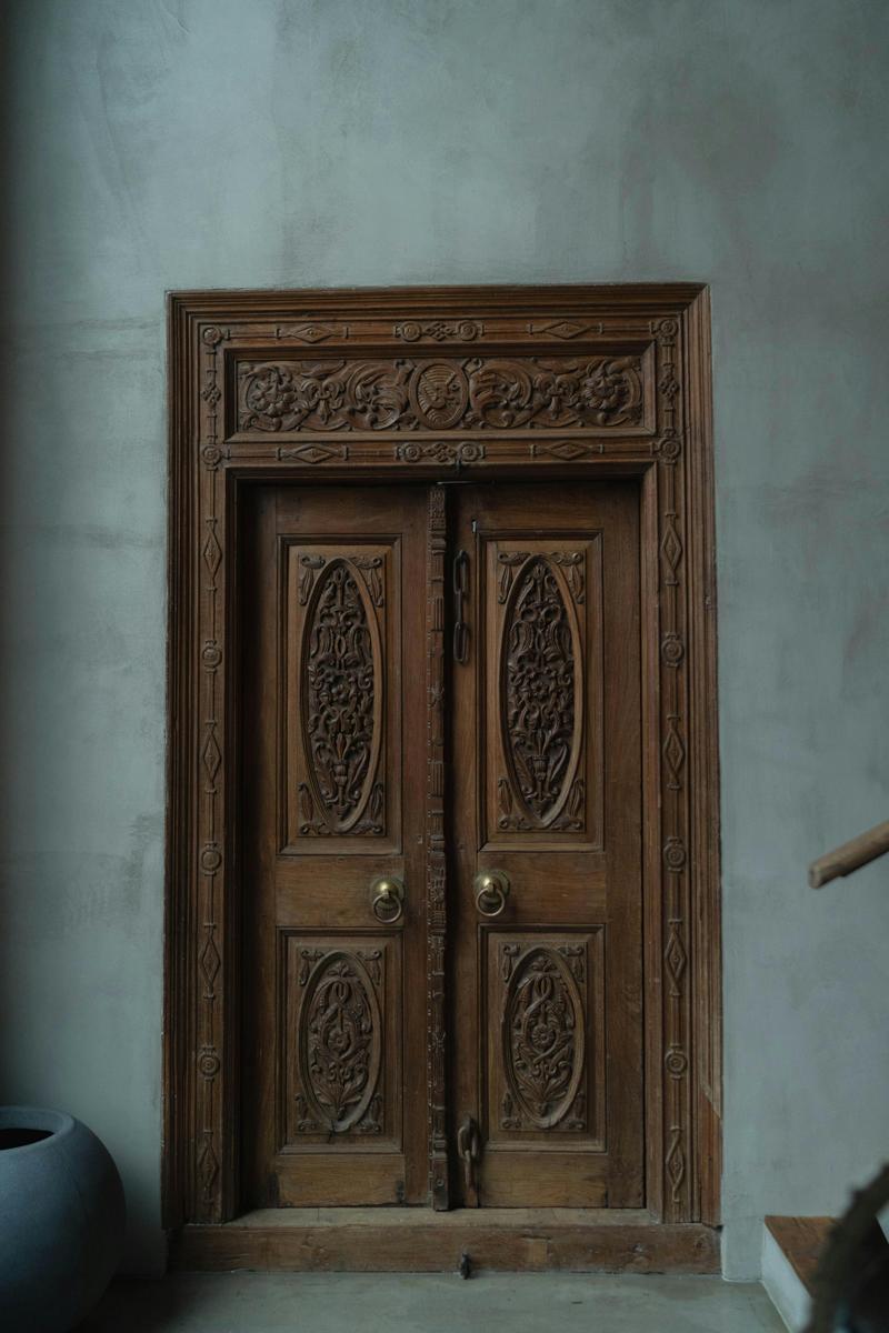 wooden door
