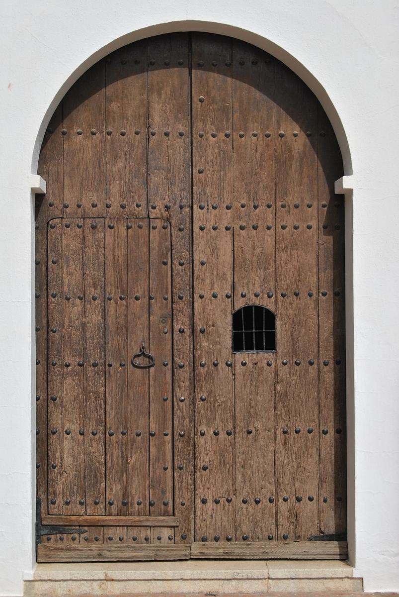 wooden door