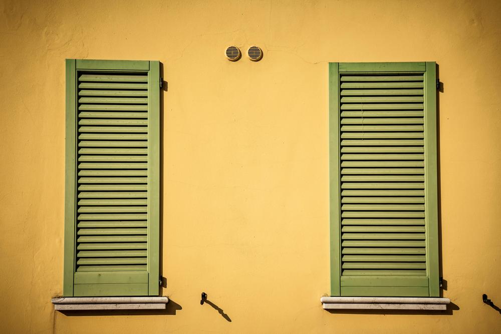 wooden shutters